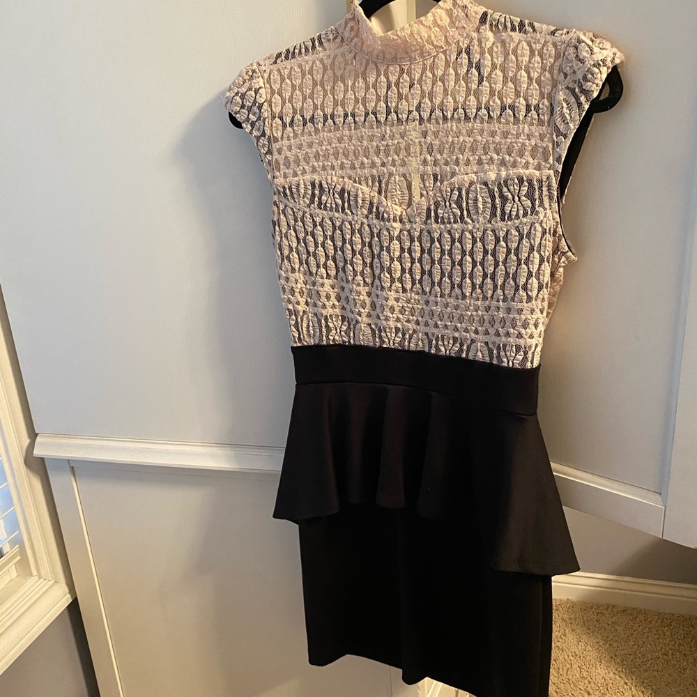 peplum dress